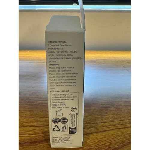 7 days Nail Treatment,Nail Serum & Cuticle Care Oil,Ginger Care Oil,Repair Dry Brittle Nails