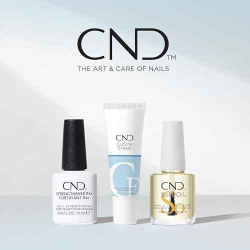 CND¢â CARE.CONDITION.COAT¢â KIT ? Nail Strengthener, Cuticle Cream & Oil - Strengthener RXx, Cuticle Eraser & SolarOil - 3-Piece Nail Treatment