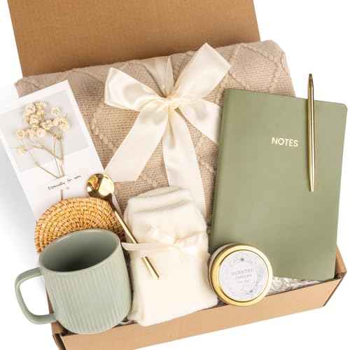 Birthday Gift for Women Friendship, Gifts for Women Birthday Unique Self Care, Gifts Basket for Best Friend, Sister, Mom, Teen Girls, Wife, Girlfriend, Coworker