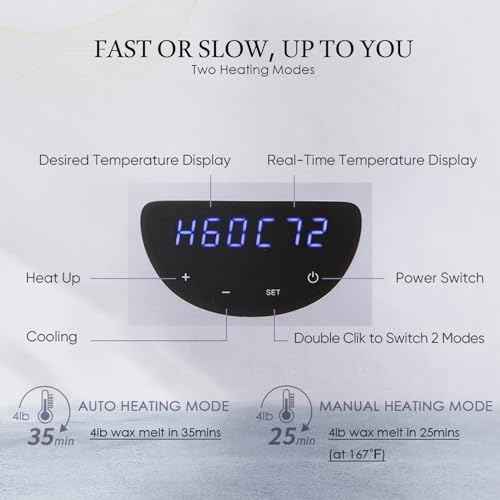 Paraffin Wax Machine for Hand and Feet Treatment - 5000ml Large Capacity Paraffin Wax Warmer with 3.85 lbs Refills, Moisturizing Kit Paraffin Hand Wax Machine - 213pcs Set