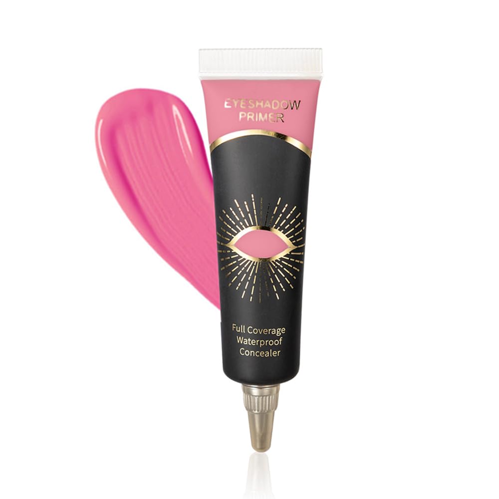 Rose Pink Eyeshadow Primer - Cream Base for Concealer & Eyeliner | 12ML