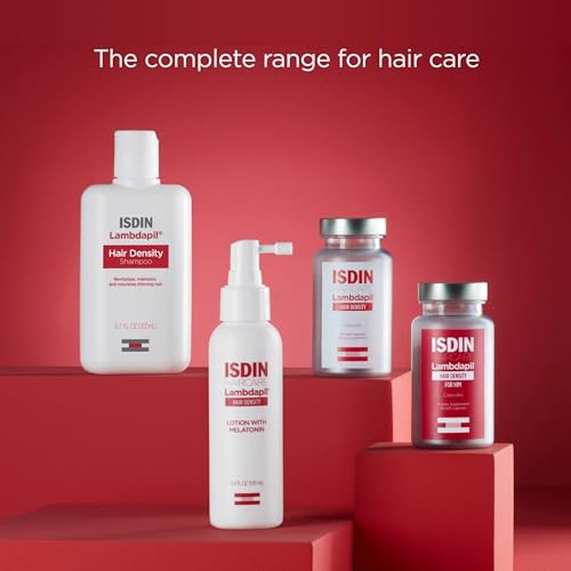 ISDIN Lambdapil Hair Loss Lotion to Strengthen Hair 4.2 Fl. Oz.