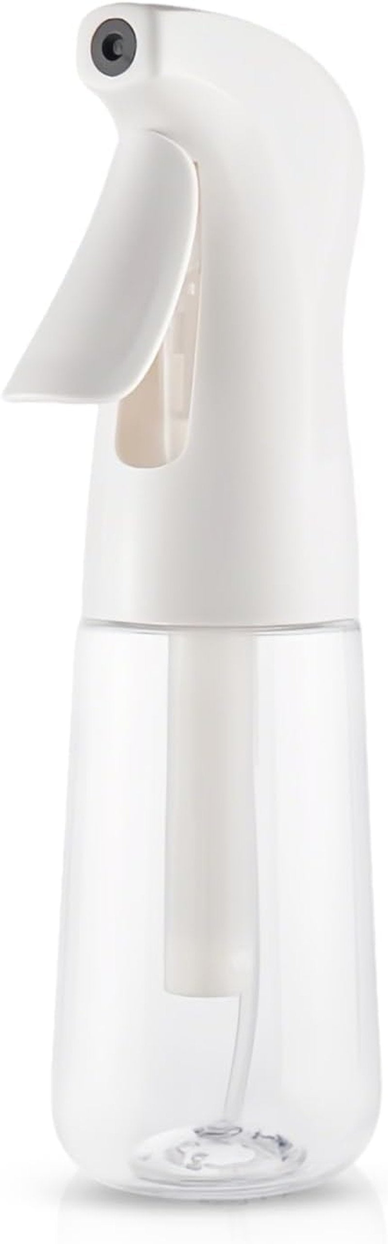 TANSHINE Continuous Spray Bottle - Ultra Fine Mist Hair & Plant Sprayer | Refillable 6.8oz Clear Plastic