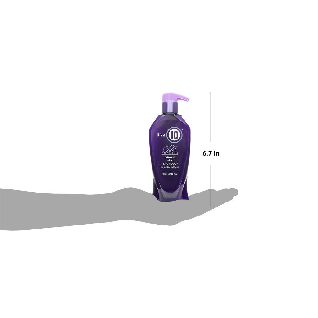 It's a 10 Haircare Silk Express Miracle Silk Shampoo, 10 fl. oz. (Pack of 2)