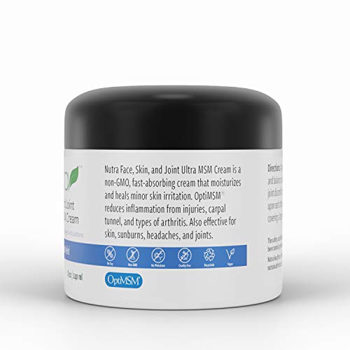 Face, Skin & Joint Ultra Relief Cream Nutra Health 8 oz (240ml) Cream