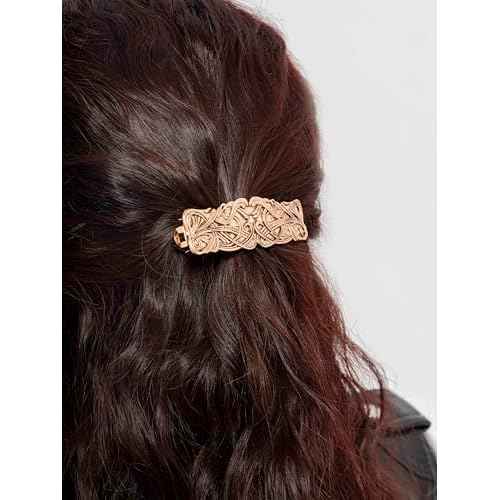 HAQUIL Viking Vintage Rectangular Hairclip, Retro Hair Clip, Celtic Knot Protection, Hair Barrettes, Accessories Jewelry Charm Gift for Women