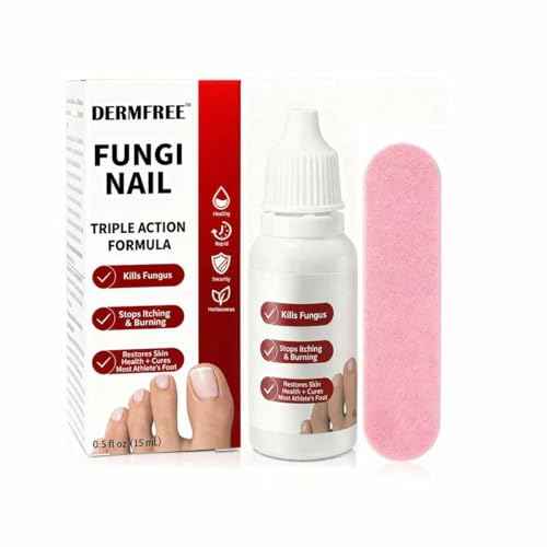 Toenail Treatment Extra Strength,Toenail Renewal Serum, Nail Conditioning Solution for Thick&Discolored Nails, Quick-Dry Dropper, Safely & Gently for Healthier Nails, 0.5 fl oz