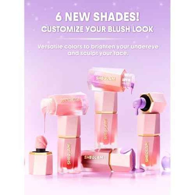 SHEGLAM Color Bloom Liquid Blush-Pink Slip