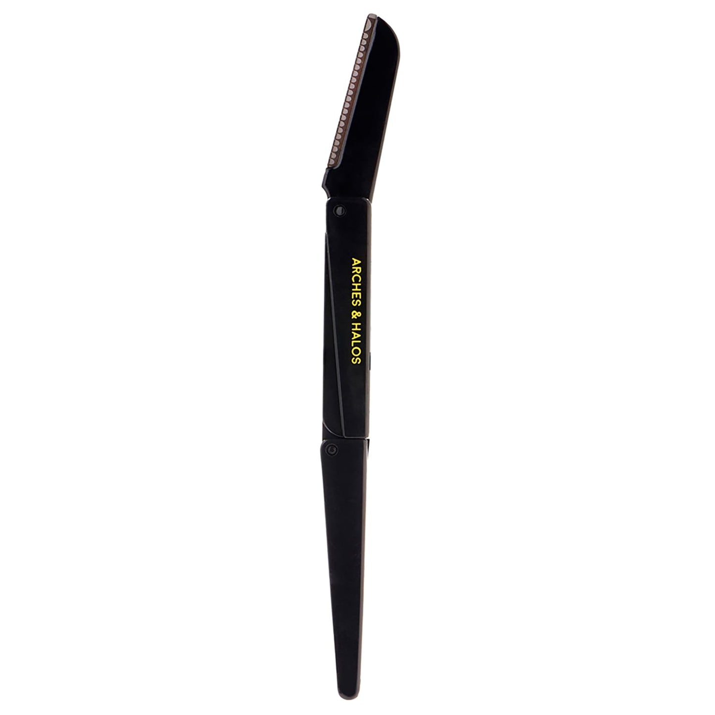 Arches & Halos Two Pack Tri-Fold Brow Razor - Remove Unwanted Hair and Precisely Shape Brows - Soften Skin Without Irritation - Ophthalmologist and Dermatologist Tested - 2 pc (Pack of 3)