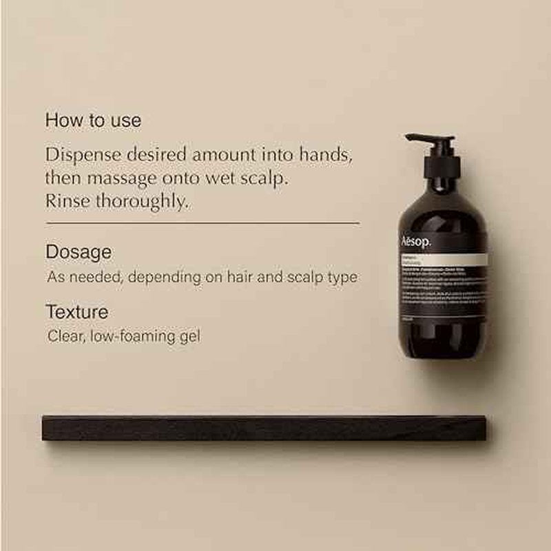 Aesop Shampoo & Conditioner Set | Hydrates, Softens, & Adds Shine | All Hair Types | 16.9 oz / 500mL