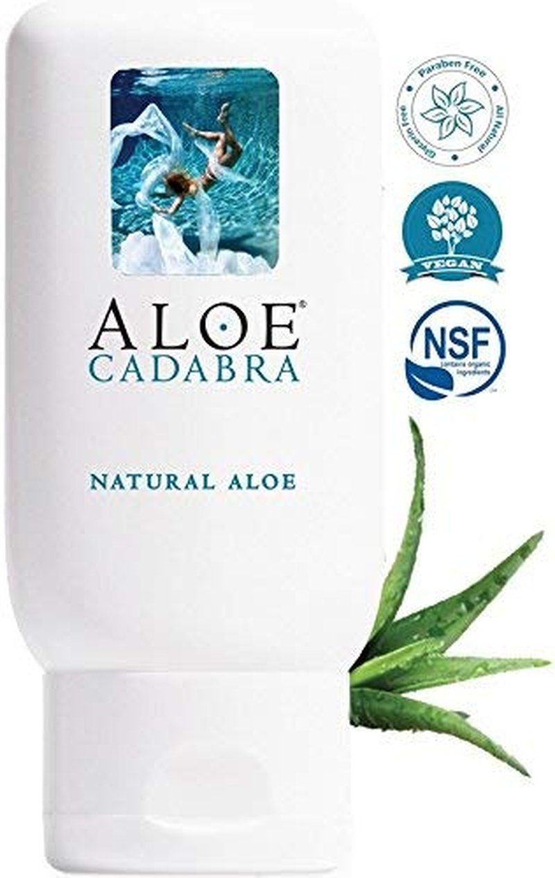 Aloe Cadabra Natural Vaginal Moisturizer - Organic Aloe, pH Balanced | Unscented 2.5 oz