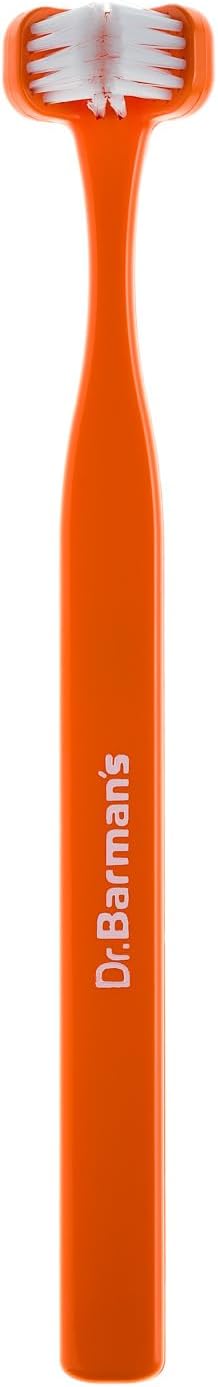 Compact Junior Toothbrush - Dr. Barman's Super Brush for Effective Cleaning | Color May Vary