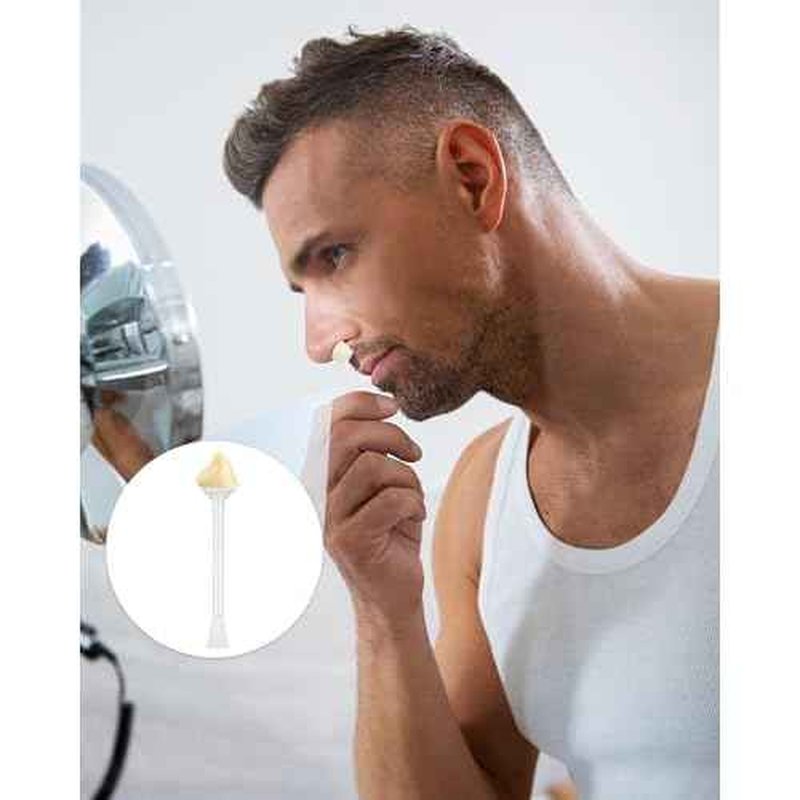 50 Pcs Nose Wax Sticks, Nose Wax Kit Men and Women Nose Wax Applicator Sticks for Nostrils Ears Face Cleaning