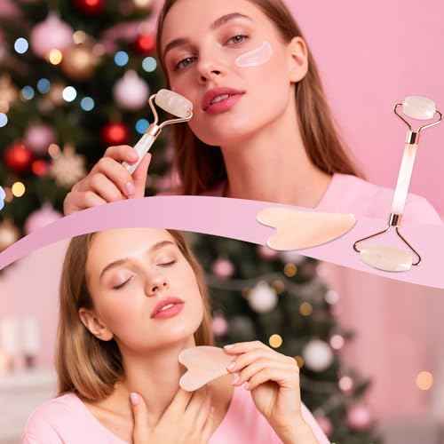 Spa Advent Calendar 2025 Adult Women Teen Girls - Christmas Bath Advent Calendar for Mom, Wife, Girlfriend, Sister, Her - Pink Spa Gifts Basket Set with Mugs, Bath Bomb, Shower Steamer, Candle & Relaxing GuaSha Tools