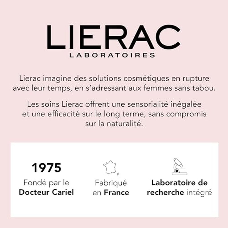 Lierac Lift Integral Tightening Hyaluronic Acid Serum for Face - Firming Face Serum with Collagen, Elastin & Hyaluronic Acid for Woman, Smoother Skin and Visible - 30ml