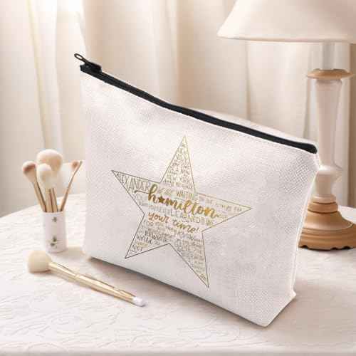 TSOTMO Musical Theatre Makeup Bag Musical Inspired Zipper Pouch Bag (Musical WE ARE)