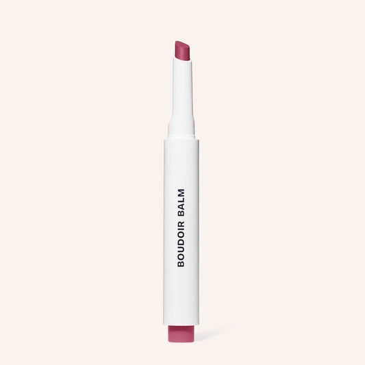Woosh Beauty Boudoir Balm | Moisturizing color infused with Hyaluronic Acid | Derm-Tested | Buildable Color | Fragrance Free | Vegan (Satin)