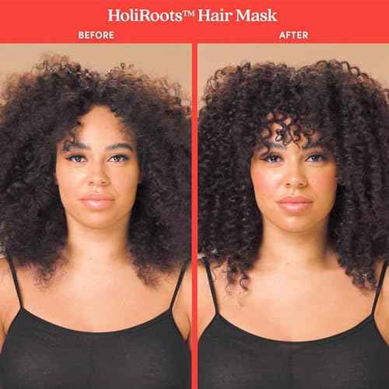 Fable & Mane Good Karma Hair Gift Set, for Stronger, Healthier Hair. Travel-sized Minis of HoliRoots Hair Oil, Hydrating Shampoo, Conditioner and Hair Mask
