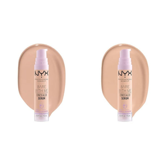 NYX Bare With Me Concealer Serum Bundle - Light & Vanilla