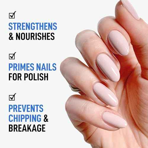 LONDONTOWN kur Nail Hardener and Base Coat, 0.4 Fl Oz (Pack of 1)