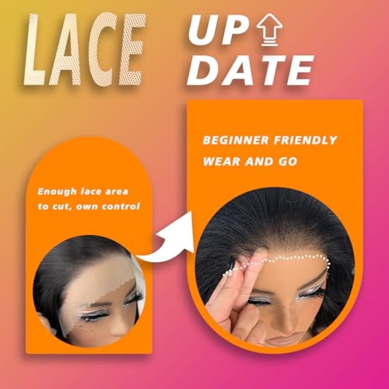 99j Burgundy Lace Front Wigs Pre Plucked Gluless Red Body Wave Lace Front Wigs Synthetic HD Lace Front Wig for Black Women 24 Inch