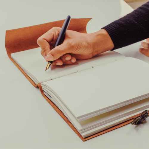 Handmade Leather Double Dragon Journal | Writing Notebook Diary | Bound Daily Notepad for Men & Women Unlined Paper Medium, Writing pad for Artist, Sketch