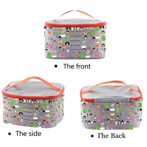 PXTIDY Comedy Cartoon TV Show Merchandise Gifts Belcher cosmetic Bag Couple Gifts Burgers Style Gift For Bob's Fans