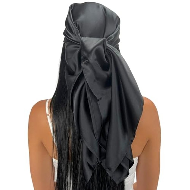 Mulberry Park Silks 100% Silk Head Scarf 36" - 19 Momme Women's Hair Wrap for Sleeping, Reduce Damage, Wear Day & Night