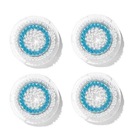 Brush Head Replacements Compatible with Clarisonic Mia 1, Mia 2, Mia Fit, Alpha Fit, Smart Profile Uplift and Alpha Fit, 4 Pack(Deep Pore)