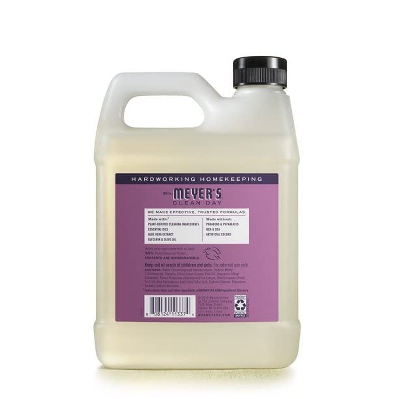 Mrs. Meyer's Clean Day Hand Soap Refill - Plum Berry Scent | 33 Fl Oz (Pack of 3)