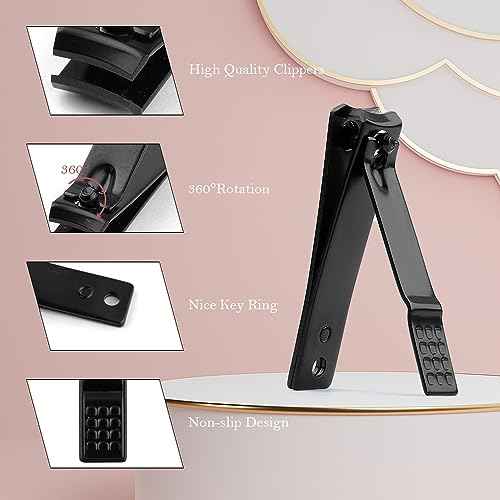 Manicure Set, Stocking Stuffer for Men, Nail Clipper Kit, Nail Clipper Set, Nail Care Kit, 8 In 1 Manicure Kit Grooming Kit Stainless Steel Facial Pedicure Care Tool, Christmas Gifts for Men Dad Teens