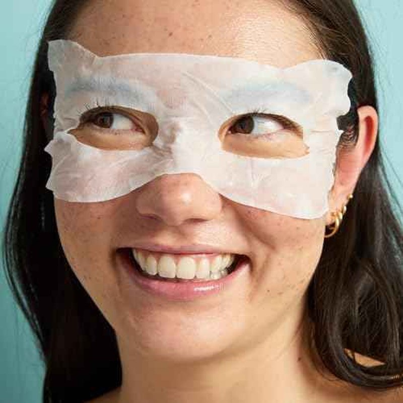 TONYMOLY x Squishmallows Cam Spa Day Set | Hydrating Coconut Eye Mask + Plush Cat Spa Headband | Limited Edition Holiday Gift Set for Relaxation, Skincare, and Self-Care at Home