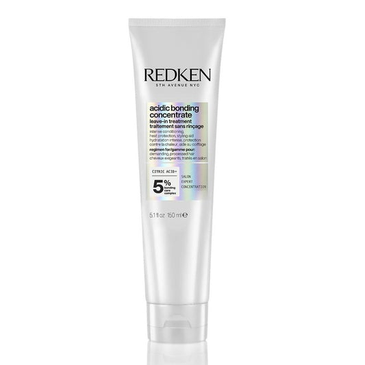 Redken Acidic Bonding Concentrate Leave In Conditioner - Hair Repair Treatment For Damaged Hair, Bond Building & Strengthening, Heat Protection