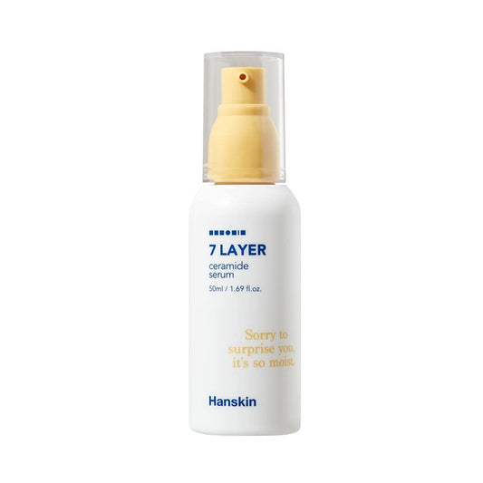 Hanskin 7 Layer Ceramide Serum - Lightweight Moisturizer for All Skin Types | 1.7 fl. oz (50ml)