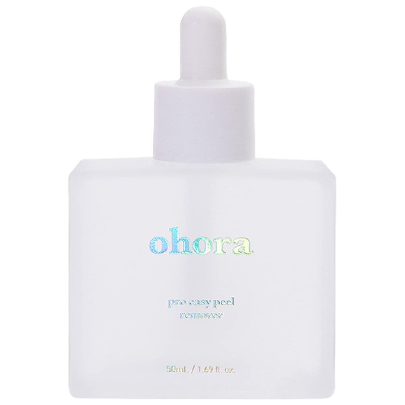 ohora Semi Cured Gel Nail Set of 3 (Pro Easy Peel Remover & N Cream Sky & N Cream Cloud) - Professional Salon-Quality Nail Care