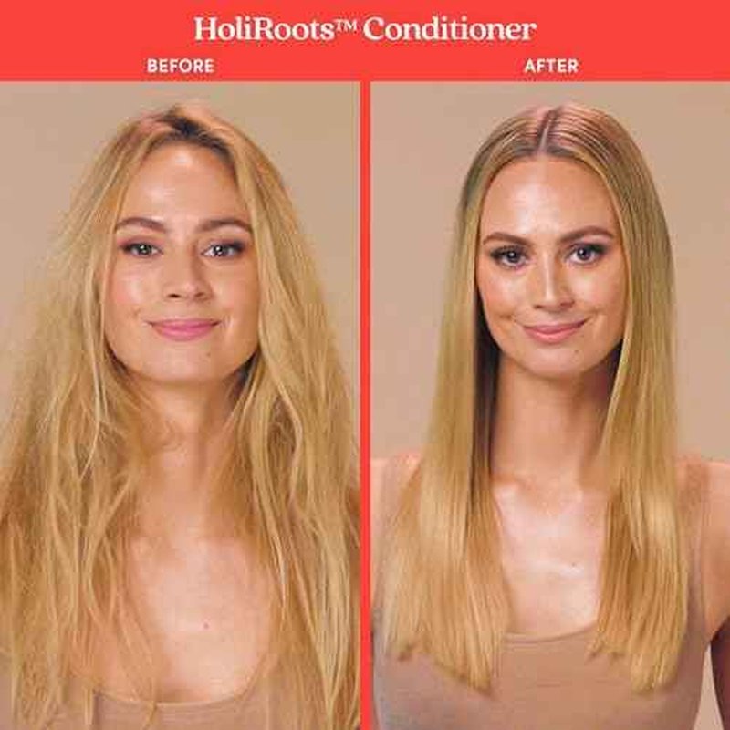 Fable & Mane Good Karma Hair Gift Set, for Stronger, Healthier Hair. Travel-sized Minis of HoliRoots Hair Oil, Hydrating Shampoo, Conditioner and Hair Mask