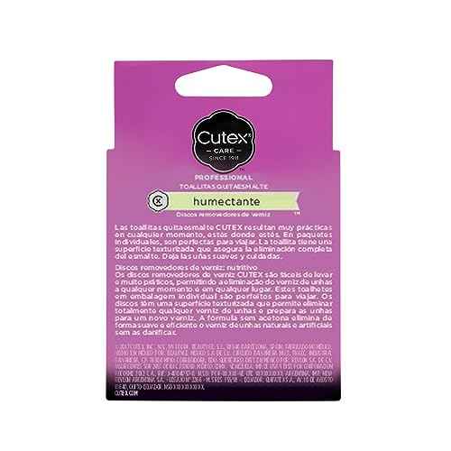 Cutex Care Swipe and Go Nail Polish Remover Pads, 10 Count