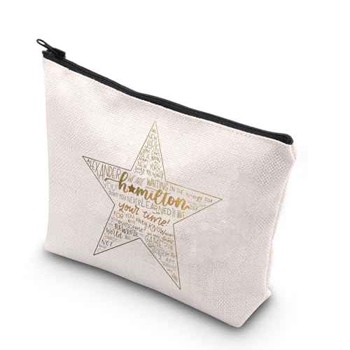 TSOTMO Musical Theatre Makeup Bag Musical Inspired Zipper Pouch Bag (Musical WE ARE)