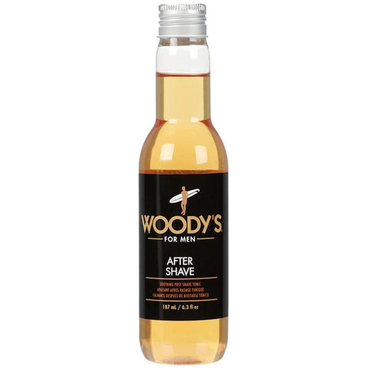 Woody's Aftershave for Men, Soothing Post Shave Tonic, Revitalizes and Refreshes Skin, 6.3 fl oz, 1-pc