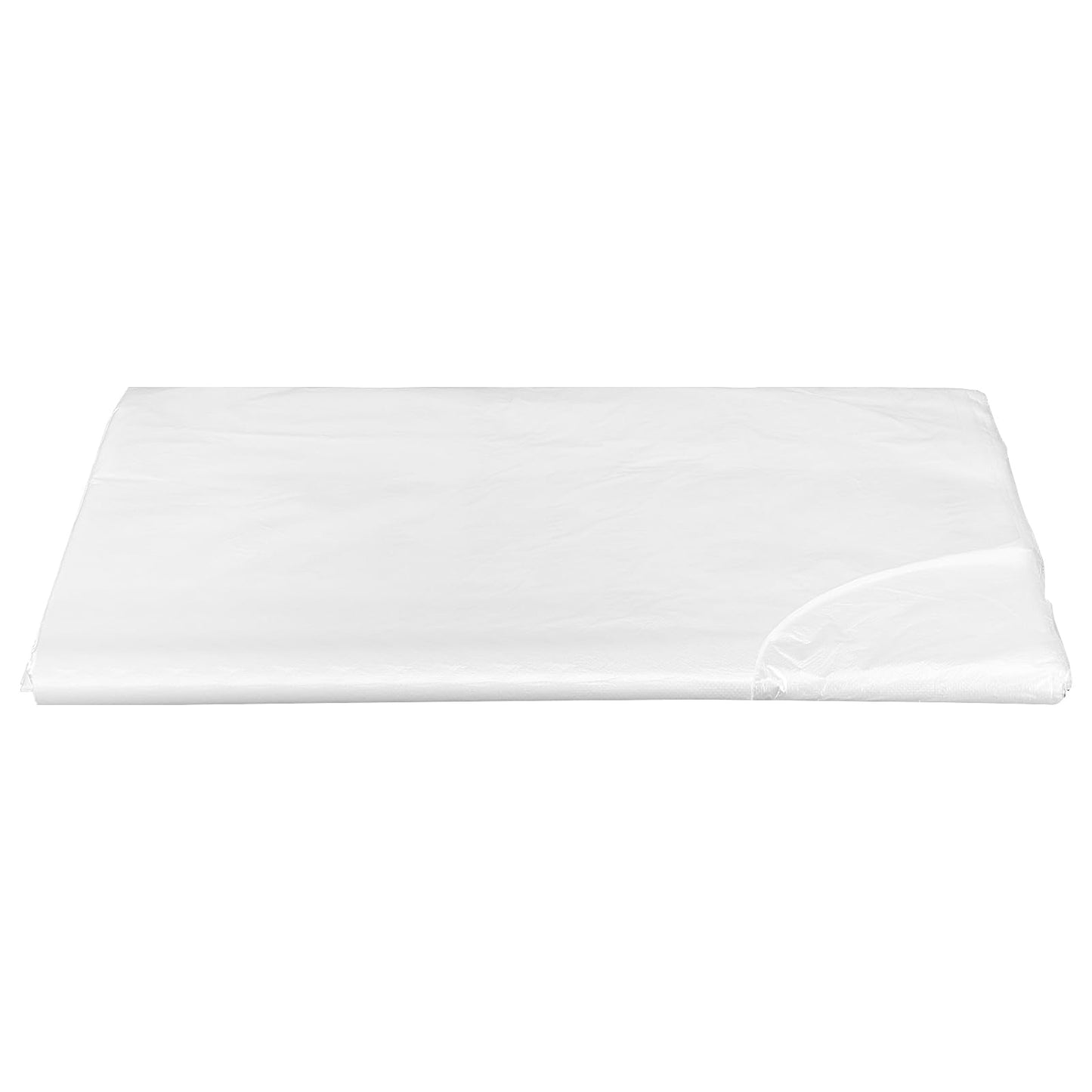 GINLANK 300 PCS 35x47 Inch Disposable Barbershop Capes,Disposable Hair Salon Cutting Cape,Clear Plastic Hair Dye Cape for Barbershop Hair Dye Washing