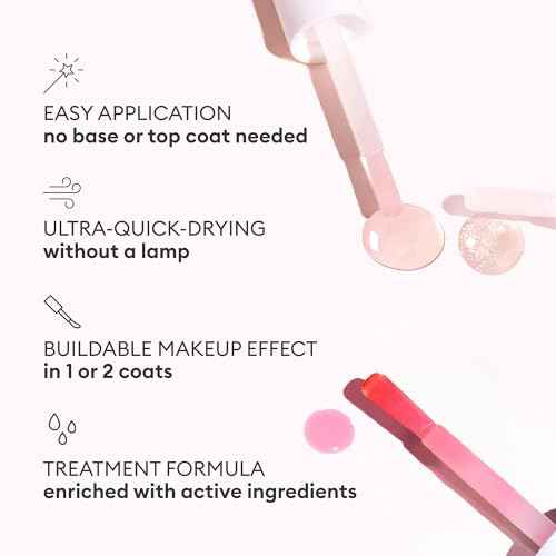 Manucurist Active Icons Trio Christmas Gift Set - Active Glow Blueberry, Active Shine, Active Plump Nail Polishes - Nail Strengthener - Brightening Treatment Polish & Care - Gifts for Women