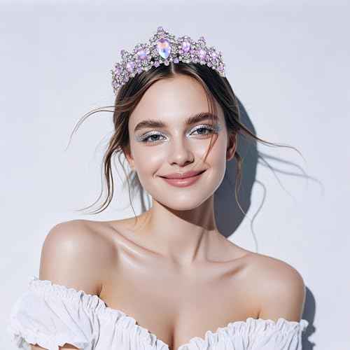 Kamirola Baroque Queen Crown,Rhinestone Wedding Bridal Crown and Tiaras Crystal Headband For Birthday Prom Pageant Party halloween Chrismas (TR05)