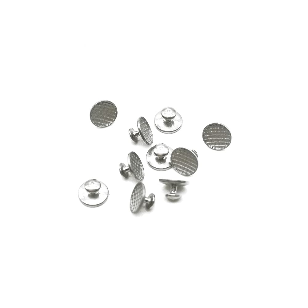 100Pcs Sino Dental Orthodontic Braces Lingual Buttons Bondable Round Mesh Base,10pcs/Pack