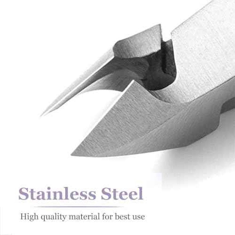 IVON Non-Slip Cuticle Trimmer, Professional Stainless Steel Cuticle Cutter