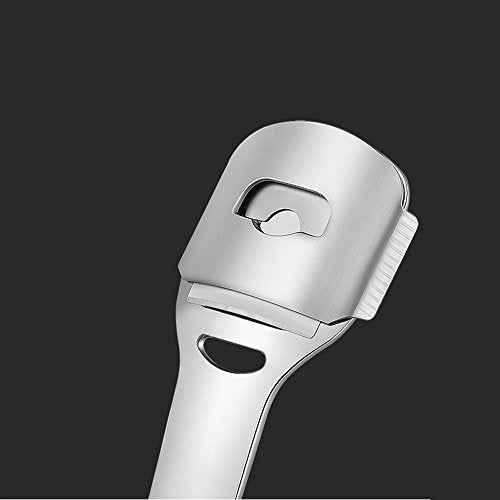 ZIZZON Foot Care Pedicure Callus Shaver Hard Skin Remover Wood Handle 70 Blades