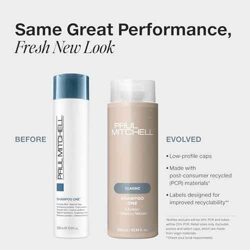 Paul Mitchell Shampoo One, Cleanses + Balances Moisture, for All Hair Types