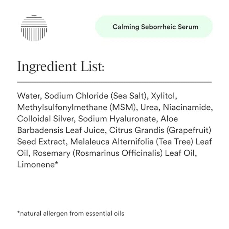 Dermazen Calming Seborrheic Serum, Dermatologist Recommended, Topical Serum For Hair, Face, and Body (4oz)