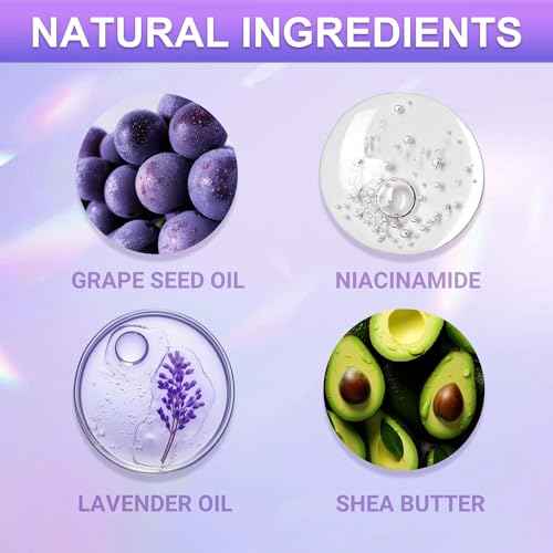 SULADEC Moisturizing Foot Mask with Grape Seed Oil and Shea Butter, Hydrating Foot Masks for Dry Cracked Feet, Dry Skin Moisturizer for Soft and Smooth Touch Feet - Men Women - 7 Pairs