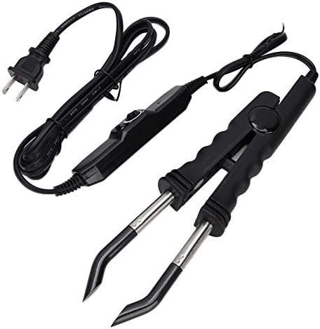 Hair Extension Bonding Iron - Professional Melting Tool for Salon Extensions & Wigs | Black