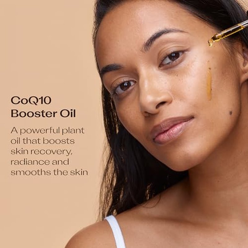 Trilogy CoQ10 Booster Oil - Age-Defying Oil that Boosts Skin Radiance and Reduces Fine Lines & Wrinkles, 0.67 fl oz (20 ml)